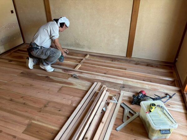 和室床補強